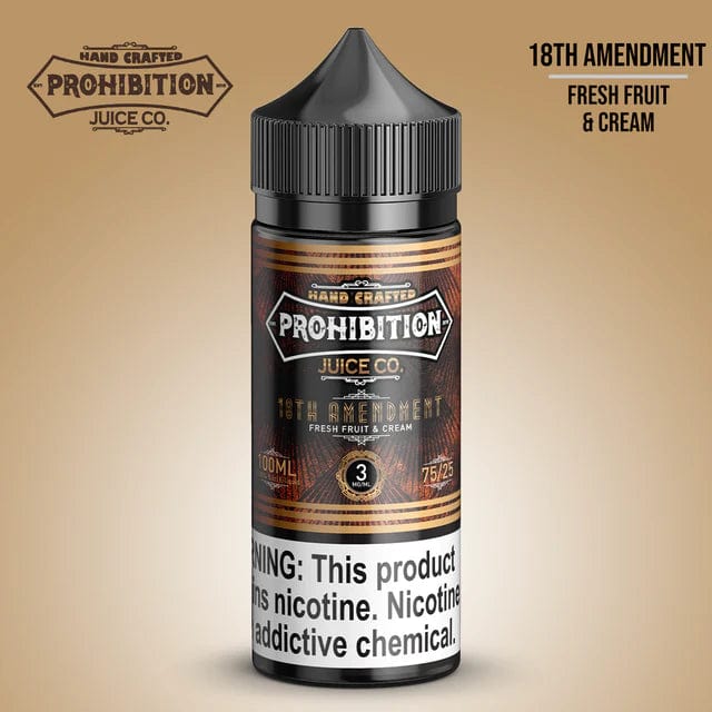 18th Amendment - Prohibition Juice Co. - 100mL | Big D Vapor 18th Amendment - Prohibition Juice Co. - 100mL | Big D Vapor