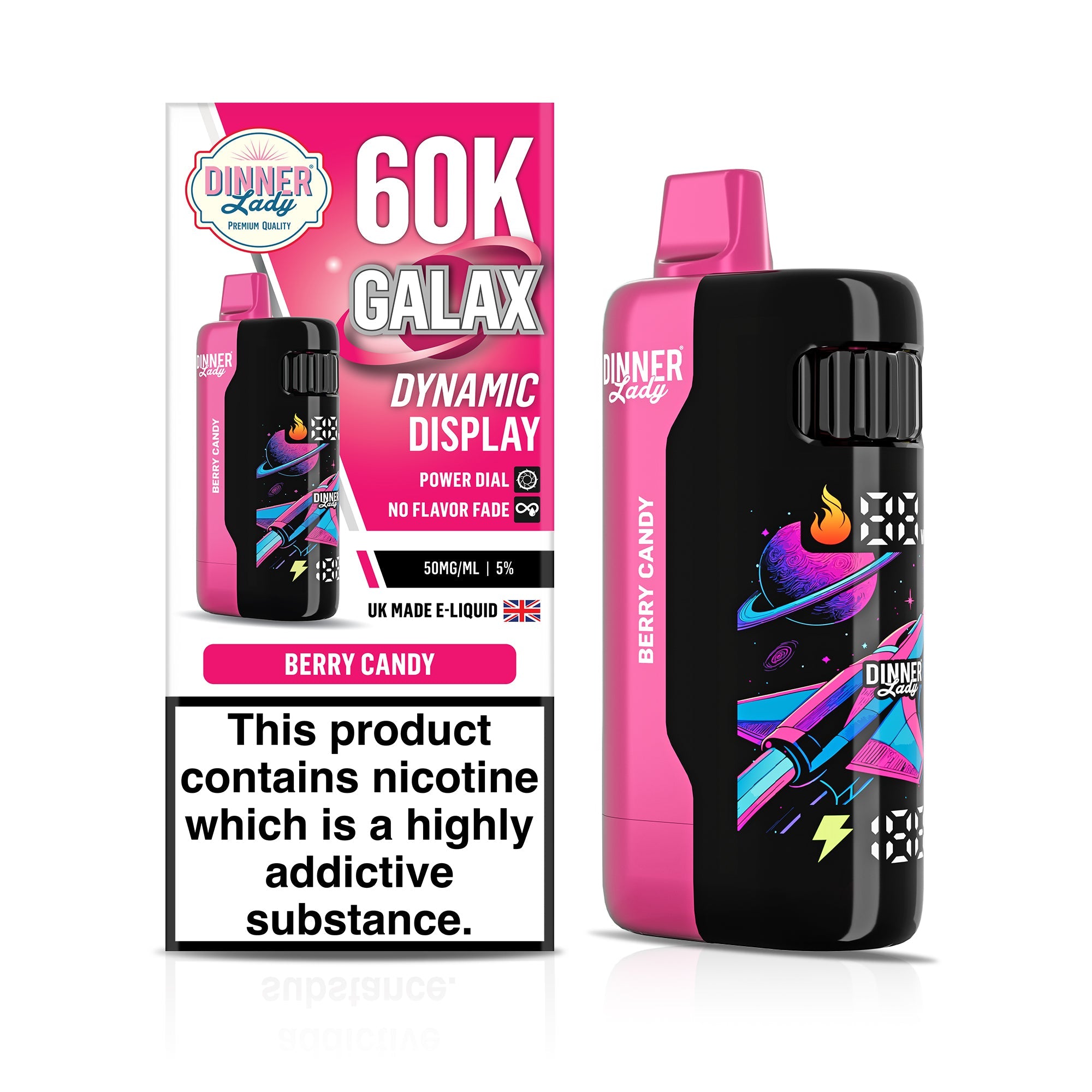 Dinner Lady Galax 60K Disposable | Big D Vapor Dinner Lady Galax 60K Disposable | Big D Vapor