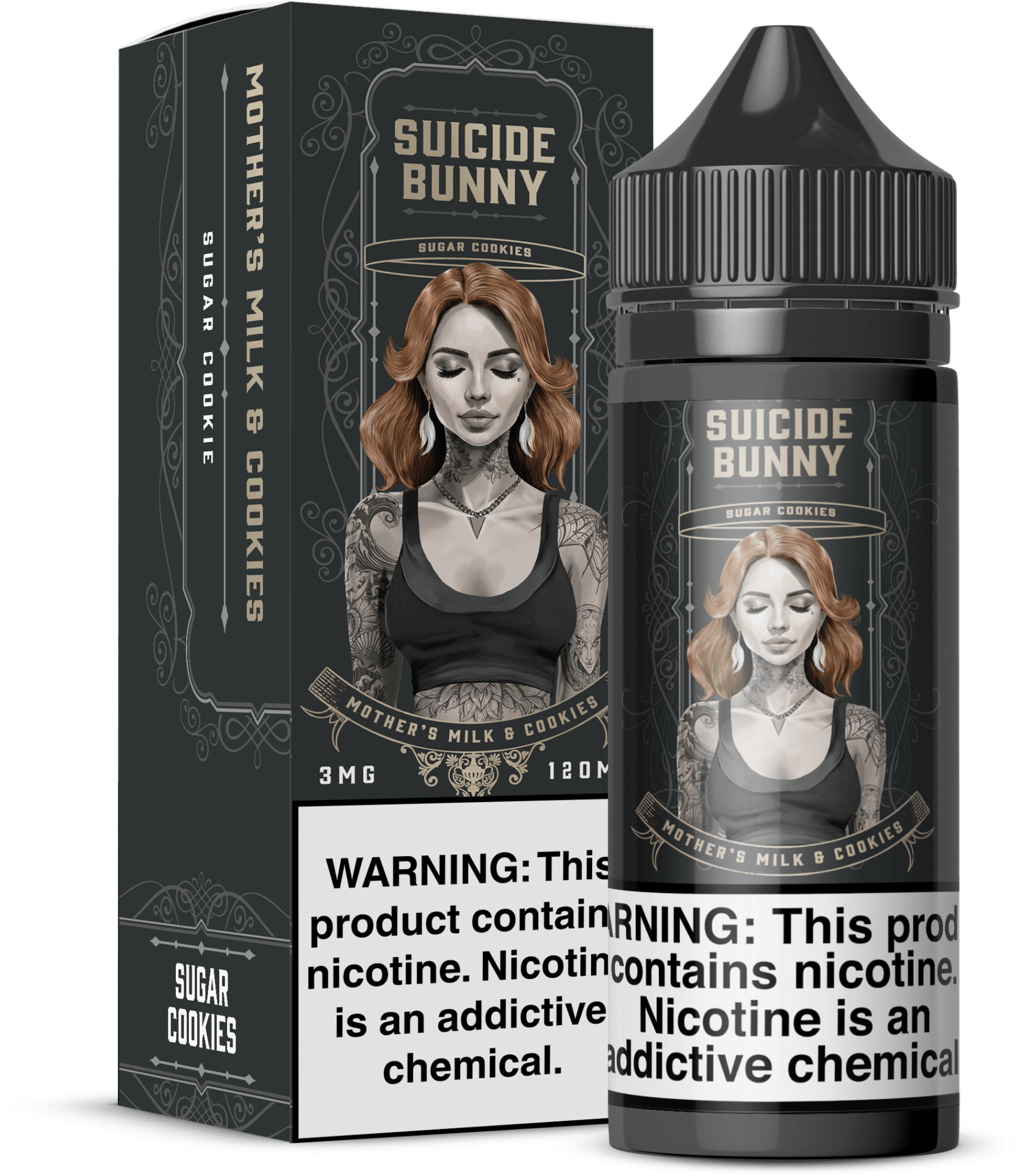 Mother's Milk & Cookies - Suicide Bunny - 120mL | Big D Vapor