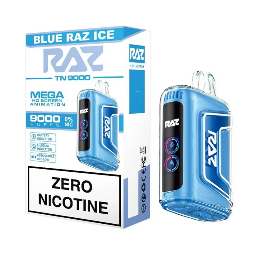 RAZ TN9000 Zero Nicotine Disposable  Big D Vapor