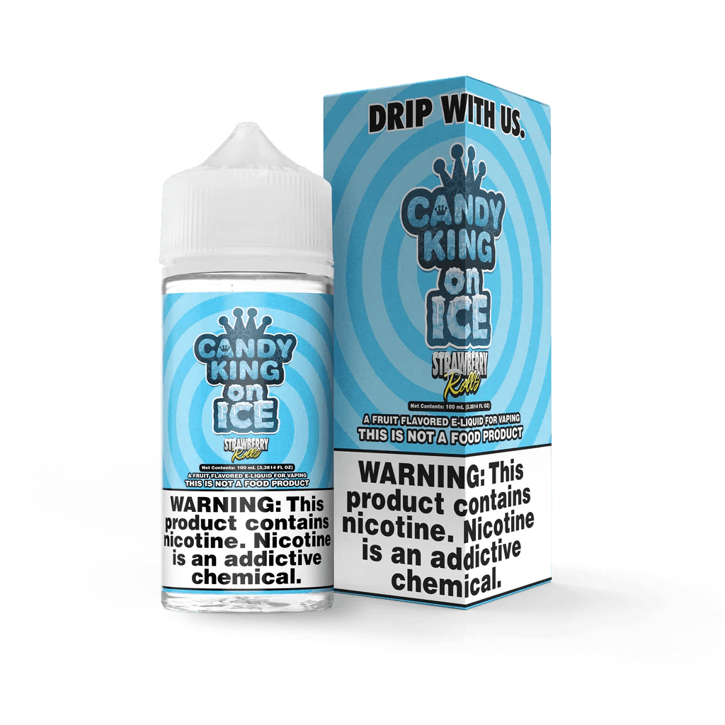 Strawberry Rolls on ICE - Candy King on ICE - Vape Juice