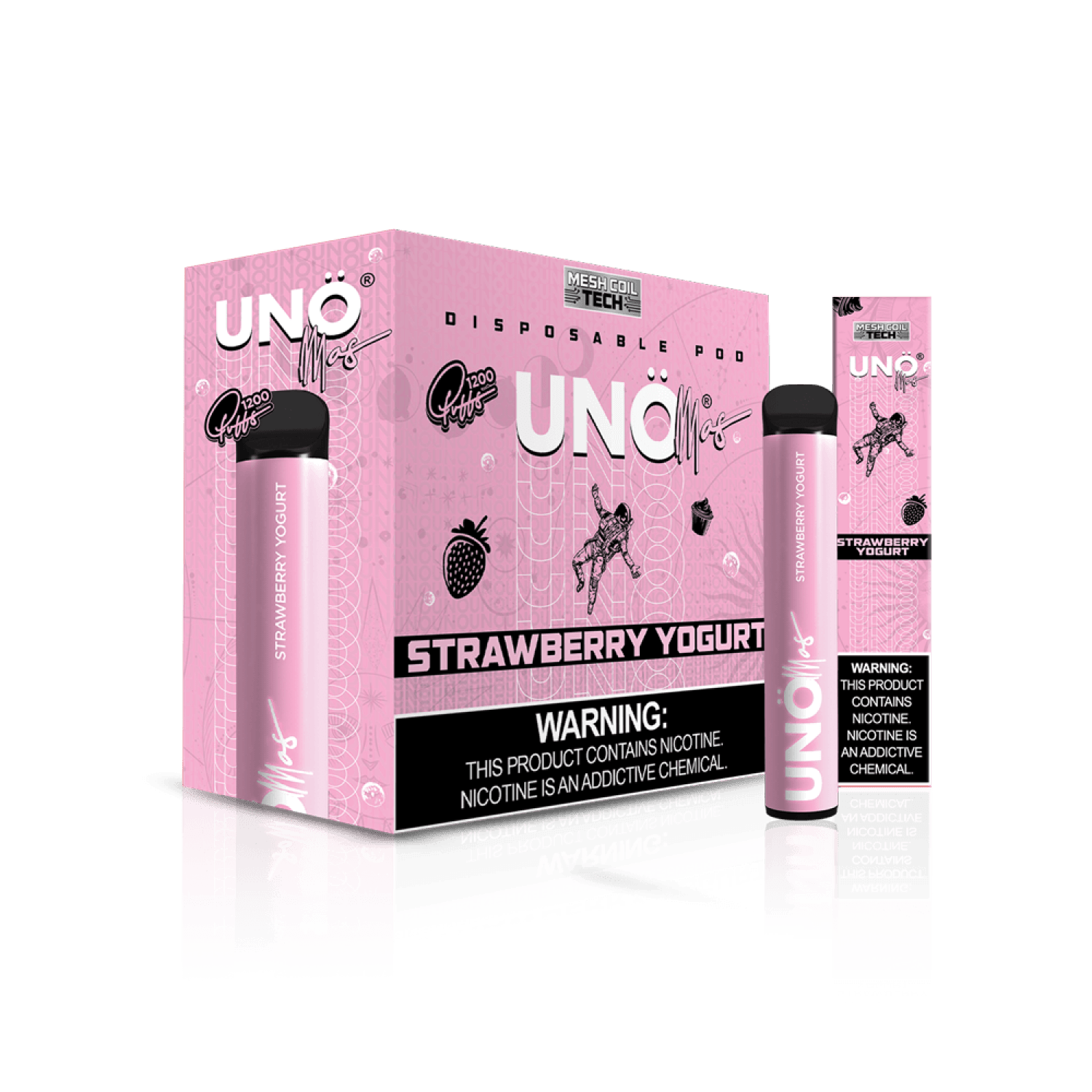 Uno Mas Disposable 5% | 1,200 Puffs | Big D Vapor Uno Mas Disposable 5% | 1,200 Puffs | Big D Vapor