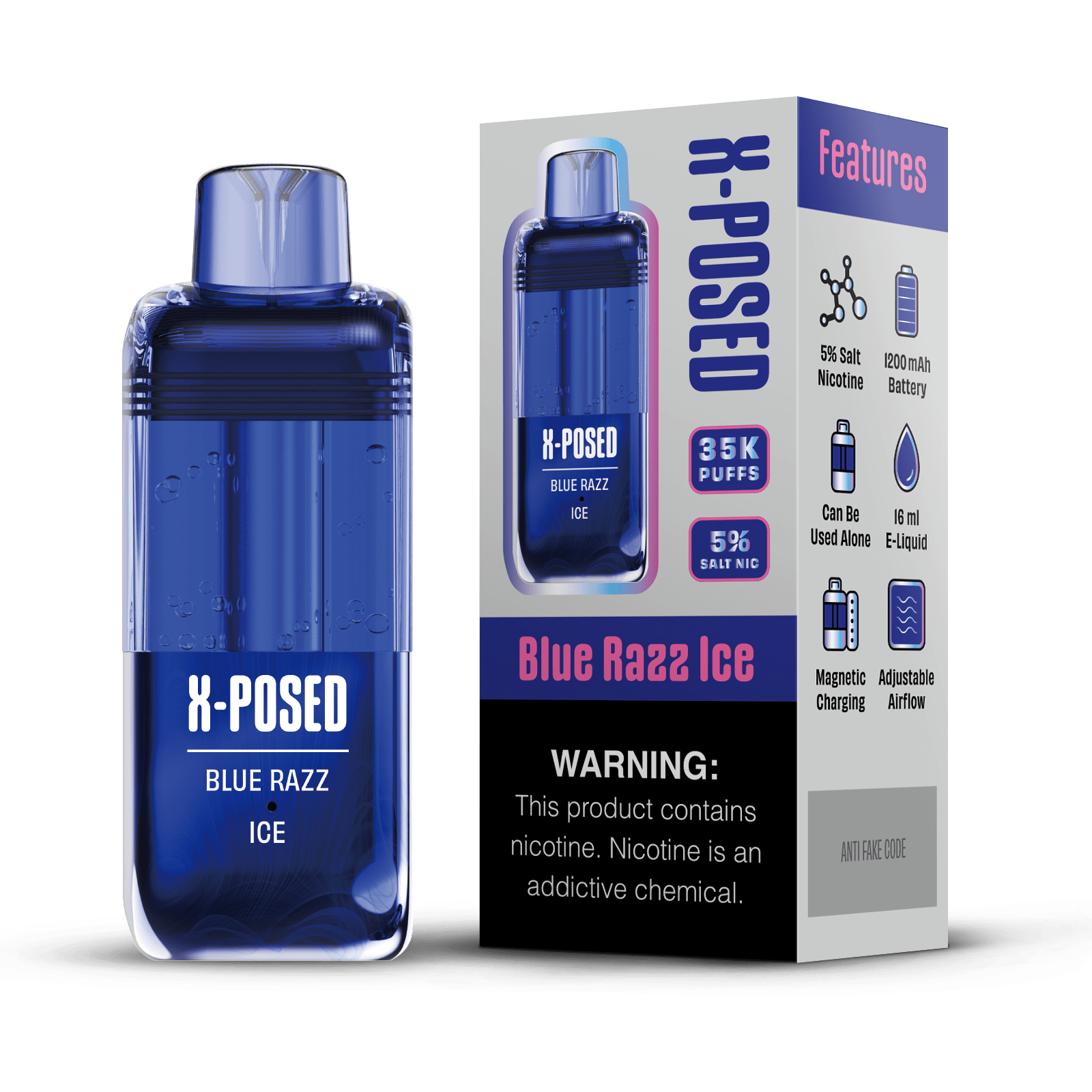 X-Posed 35K Refill Pod | Big D Vapor X-Posed 35K Refill Pod | Big D Vapor