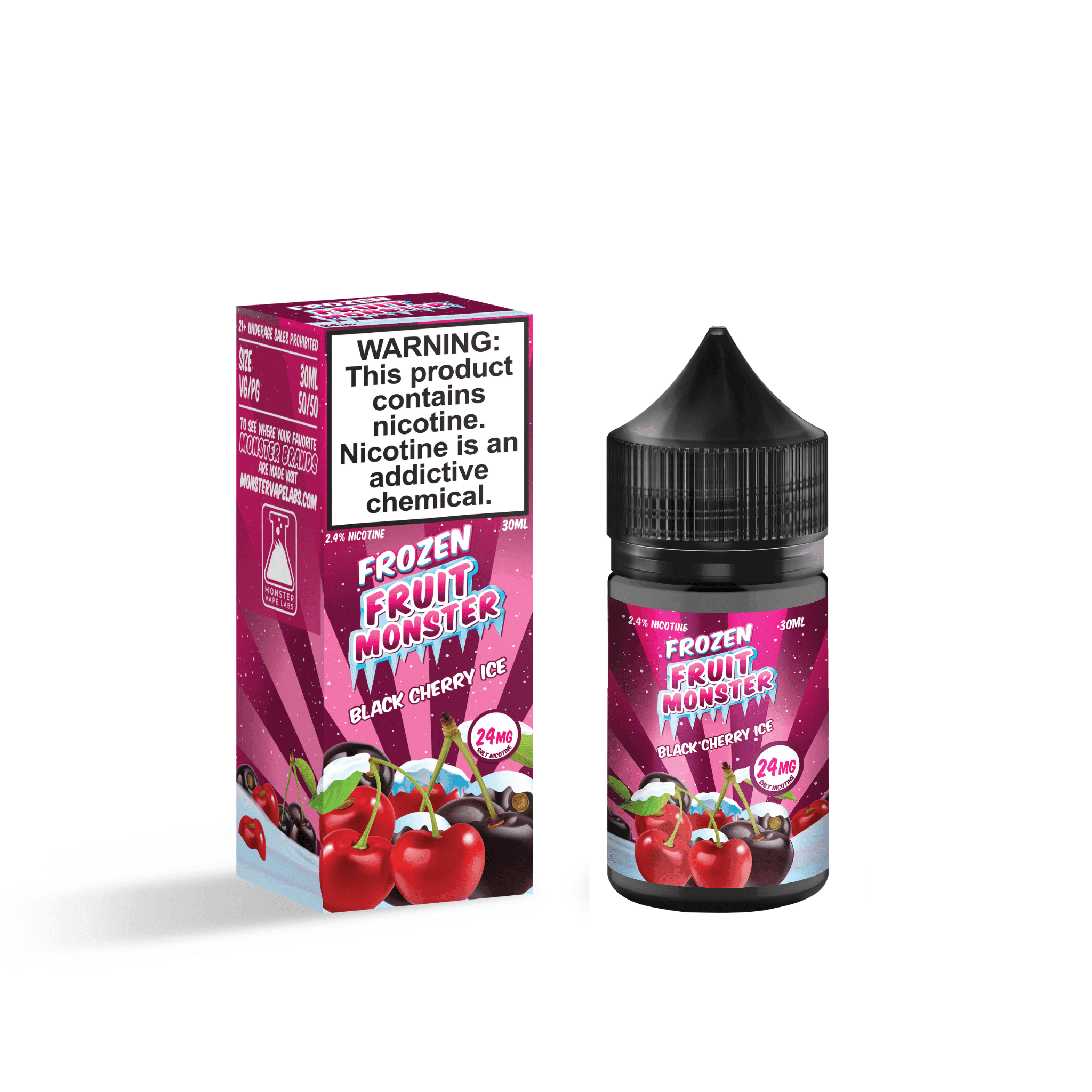 Black Cherry ICE SALT - Frozen Fruit Monster - 30mL