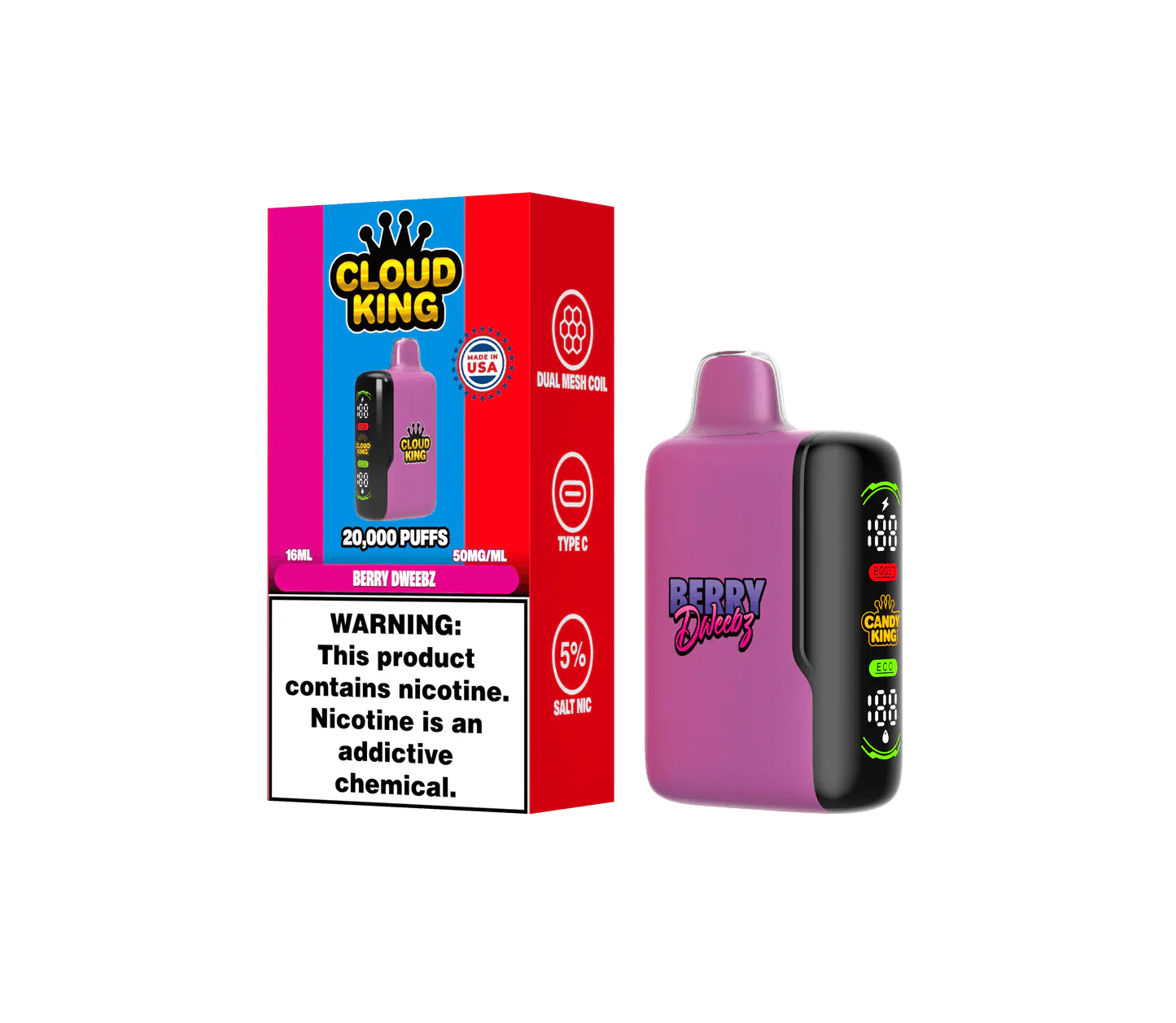 Cloud King CK20000 Disposable