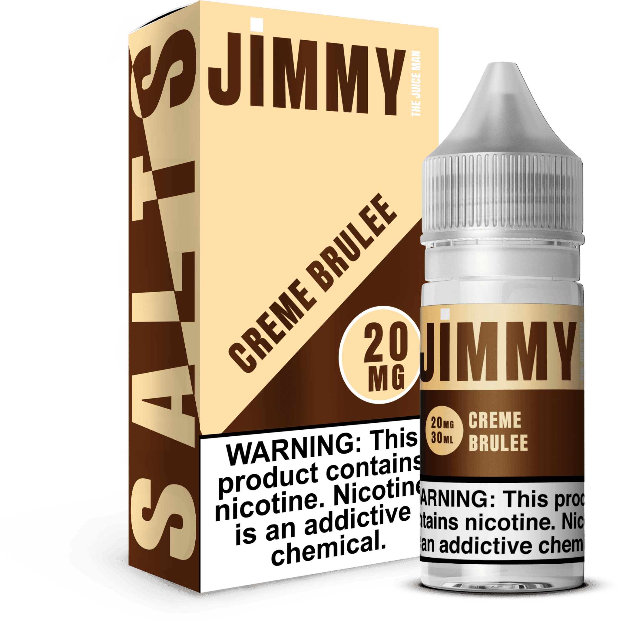 Creme Brulee SALT - Jimmy The Juice Man - 30mL
