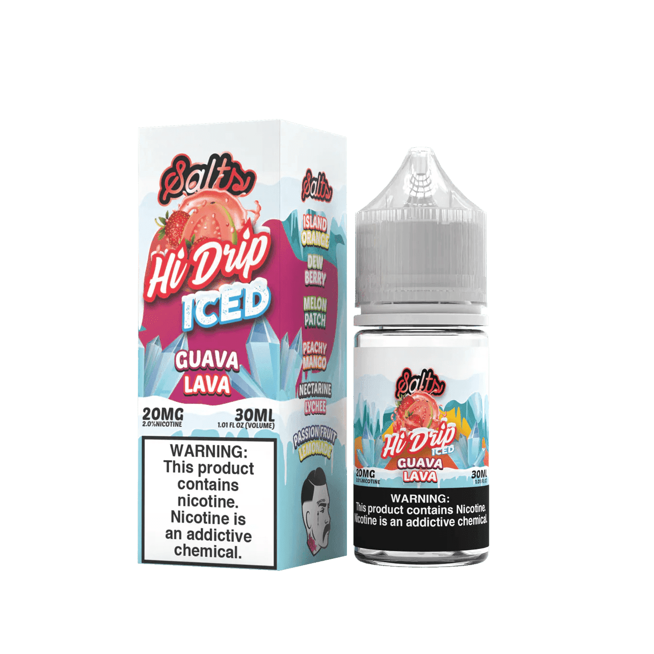 Guava Lava ICED SALT - Hi Drip - 30mL