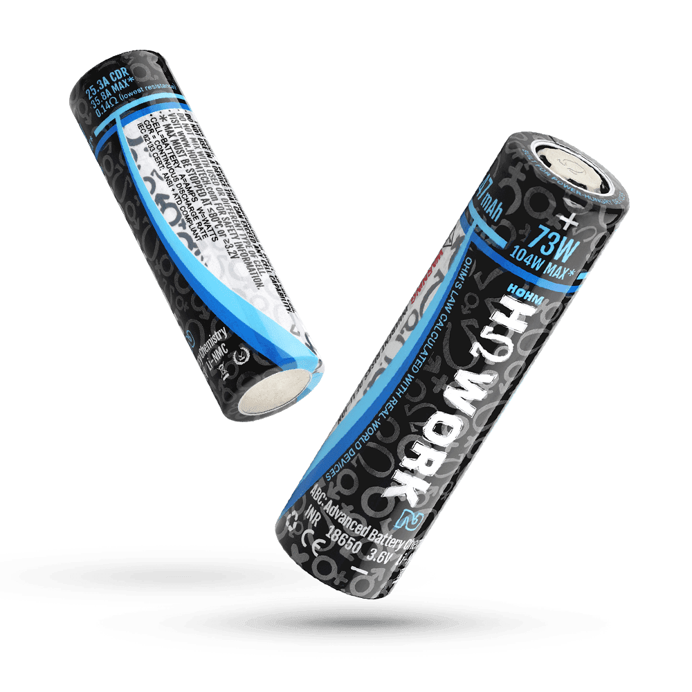 HOHM WORK 2 18650 2547mAh Battery