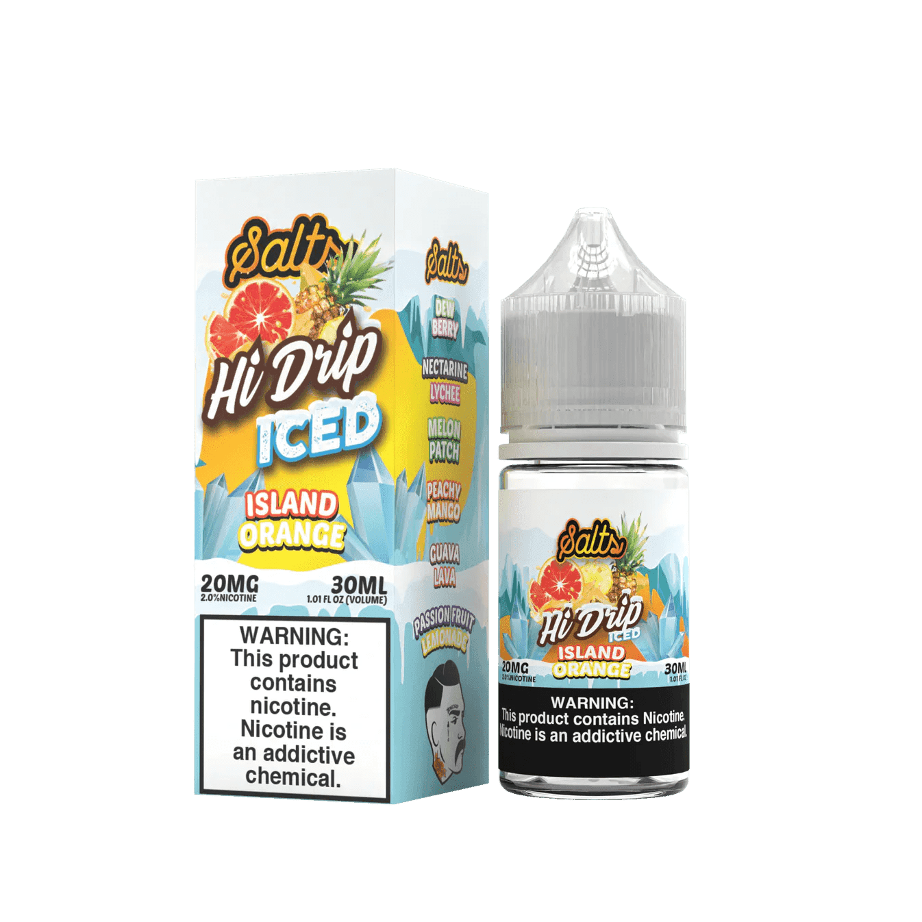 Island Orange ICED SALT - Hi Drip - 30mL