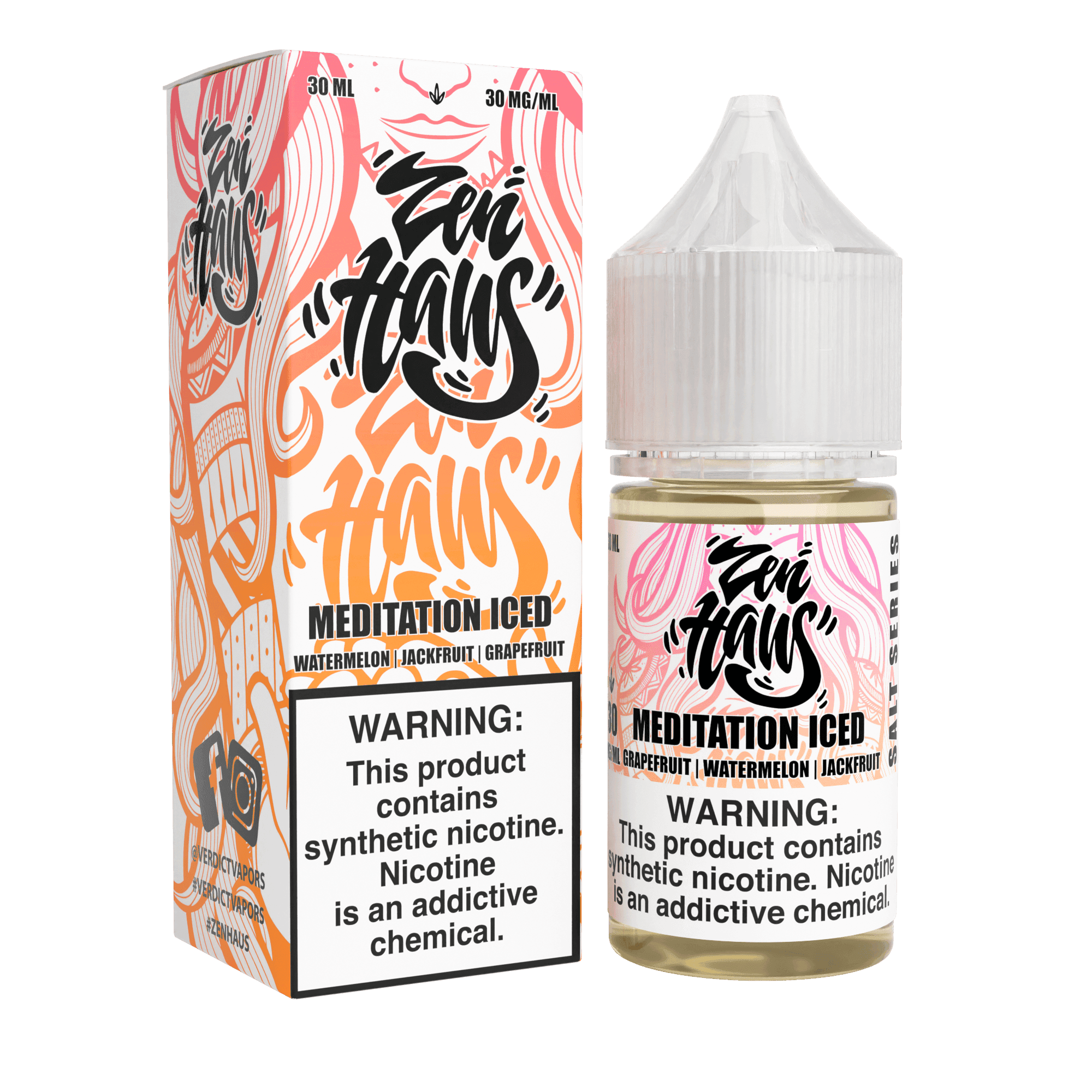 Meditation ICED SALT - Zen Haus - 30mL