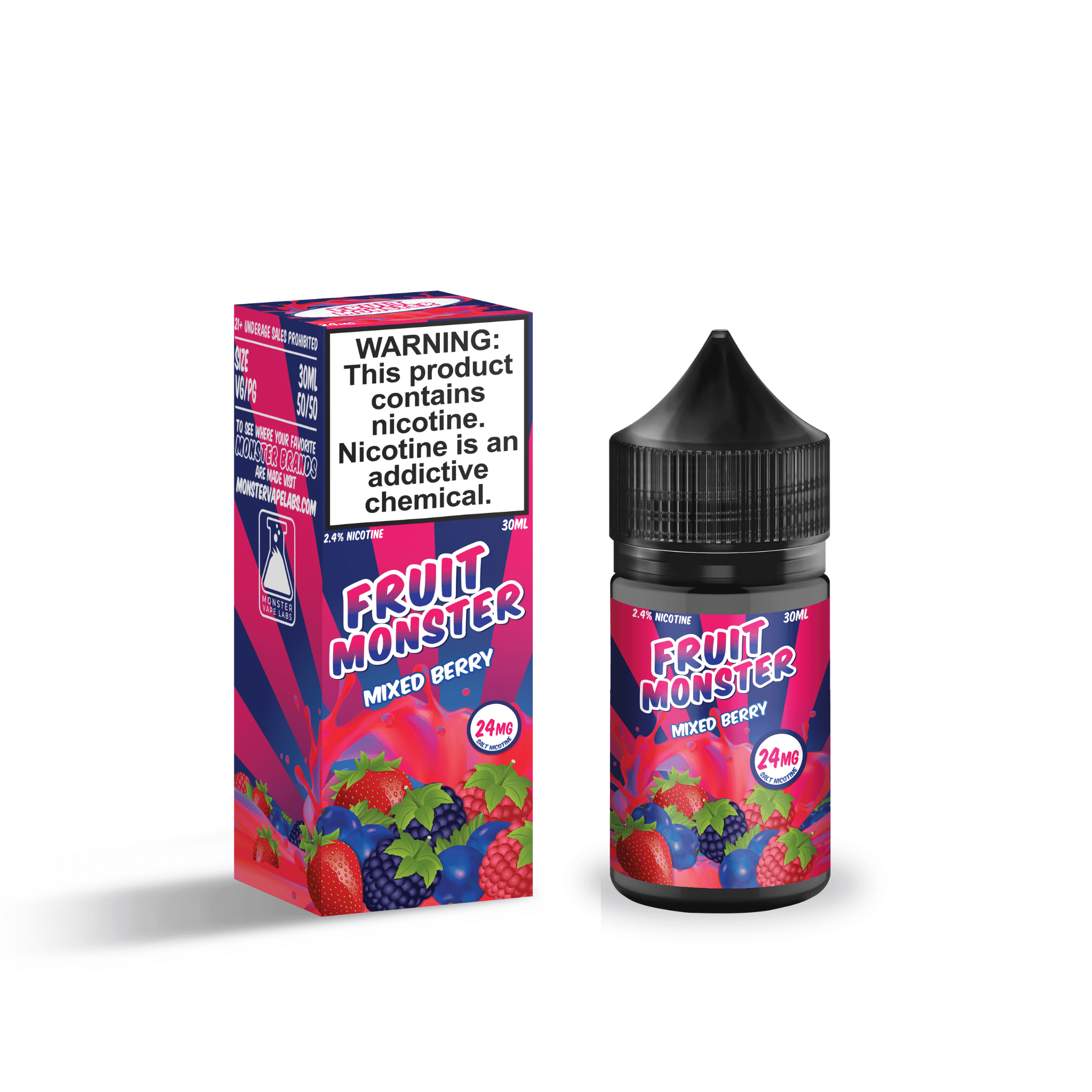 Mixed Berry SALT - Fruit Monster - 30mL