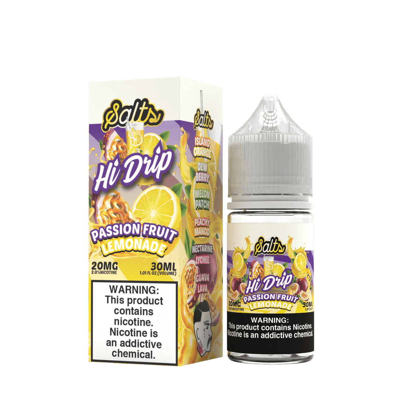 Passion Fruit Lemonade SALT - Hi Drip - 30mL