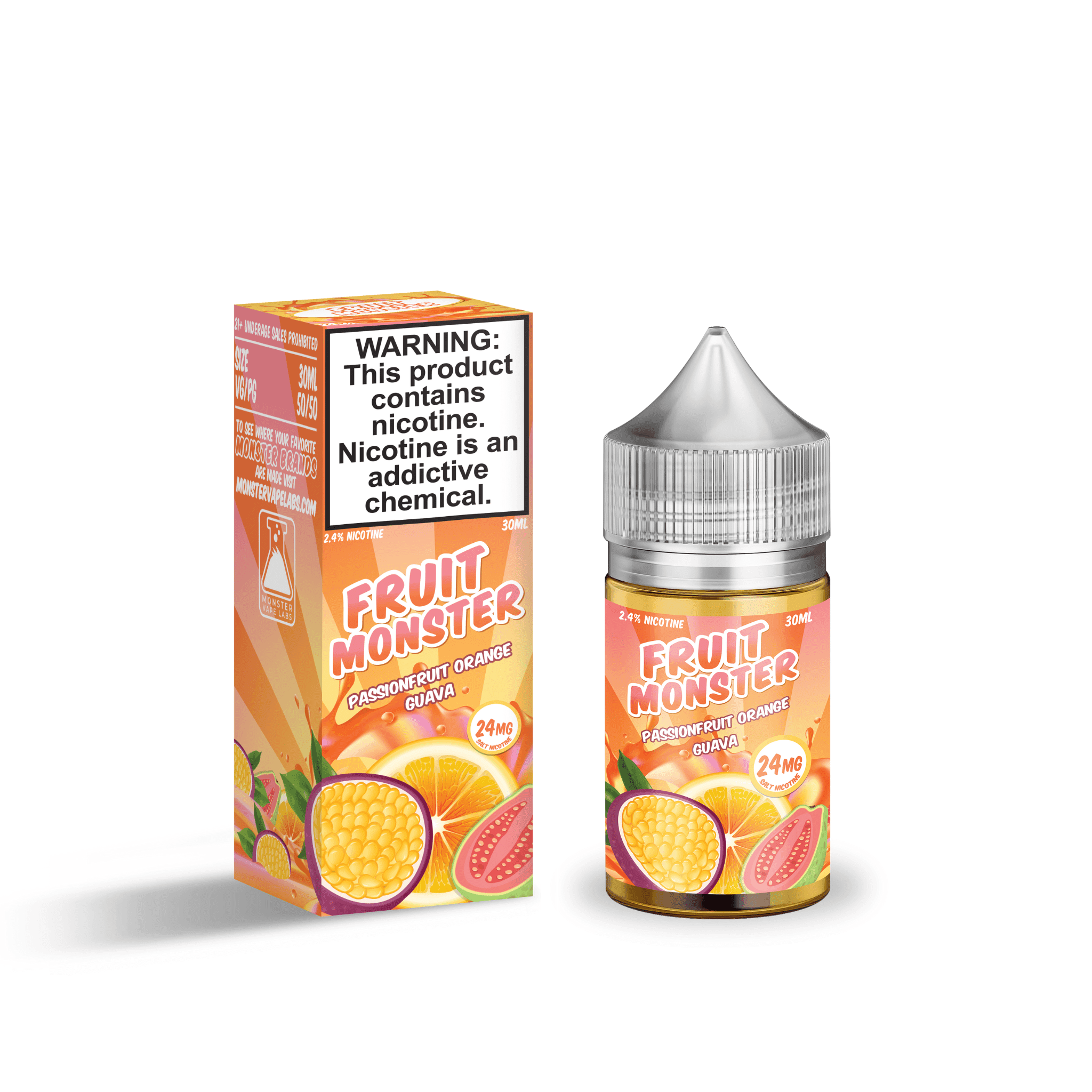 Passionfruit Orange Guava SALT - Fruit Monster - 30mL