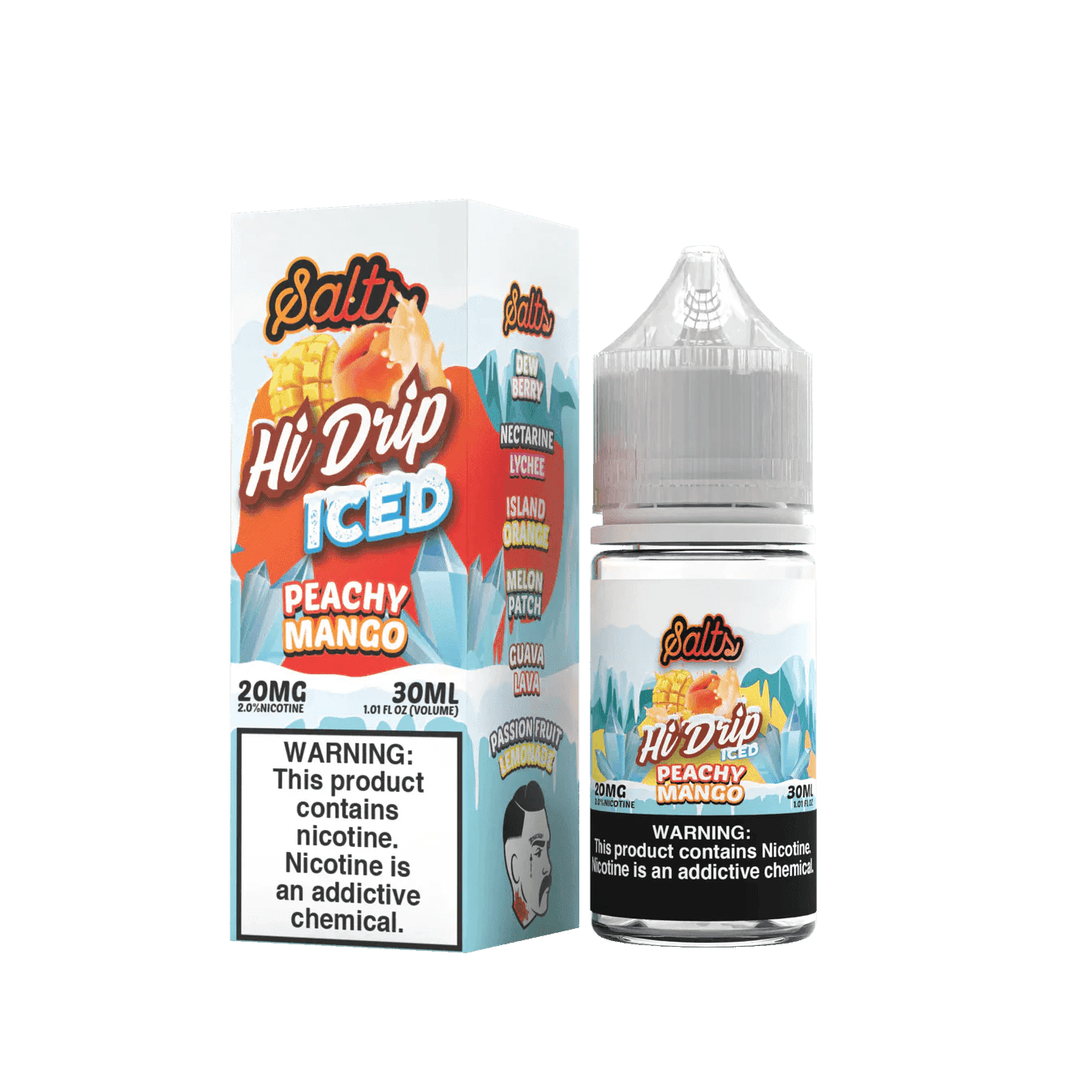 Peachy Mango ICED SALT - Hi Drip - 30mL