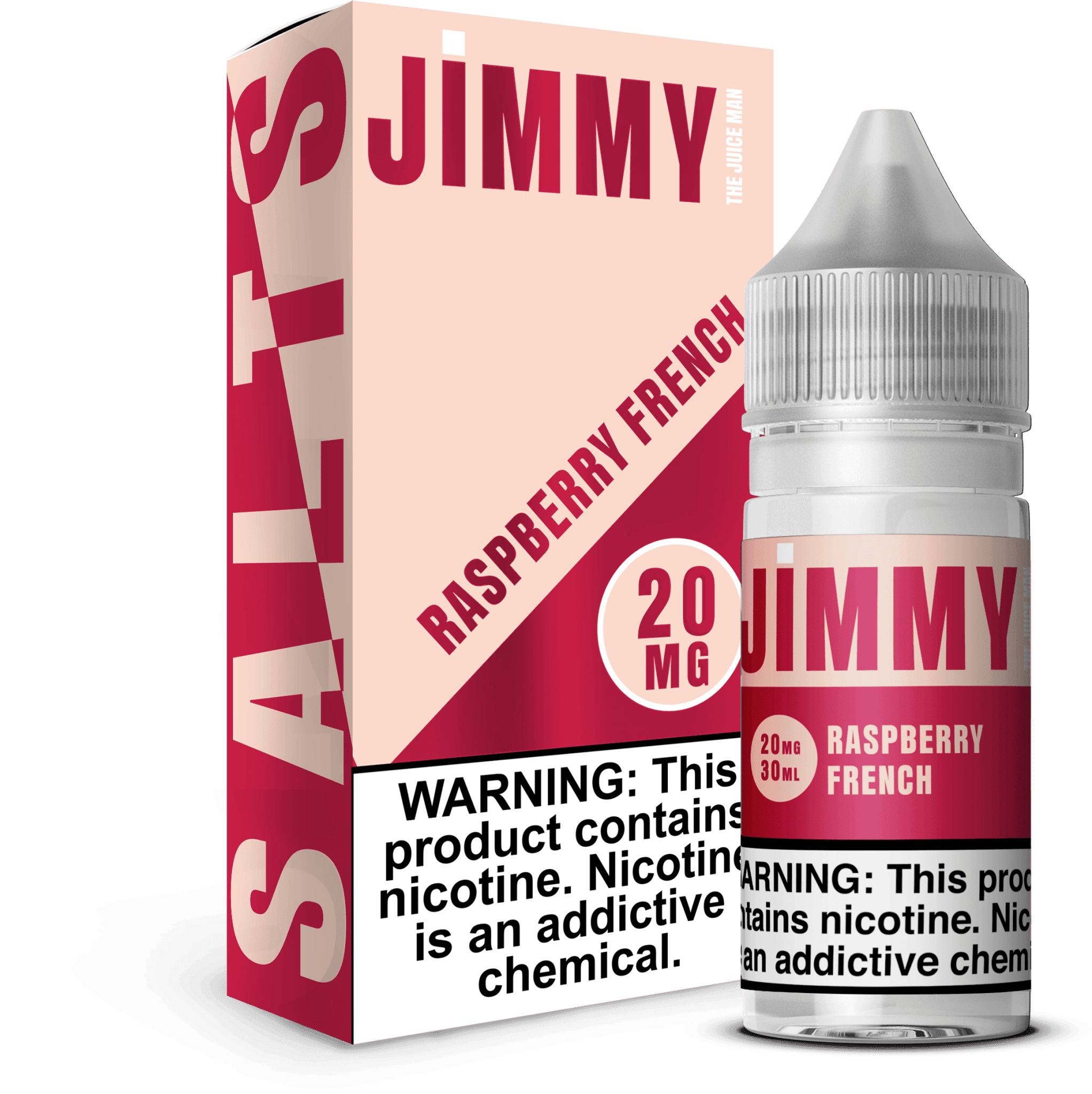 Raspberry French SALT - Jimmy The Juice Man - 30mL