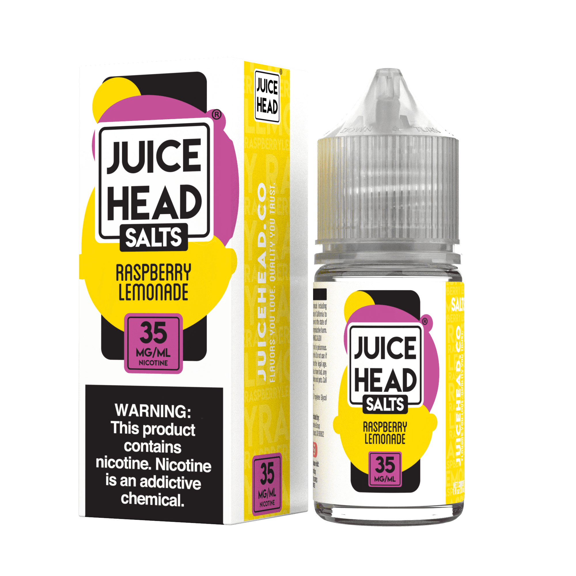 Raspberry Lemonade - Juice Head SALTS - 30mL