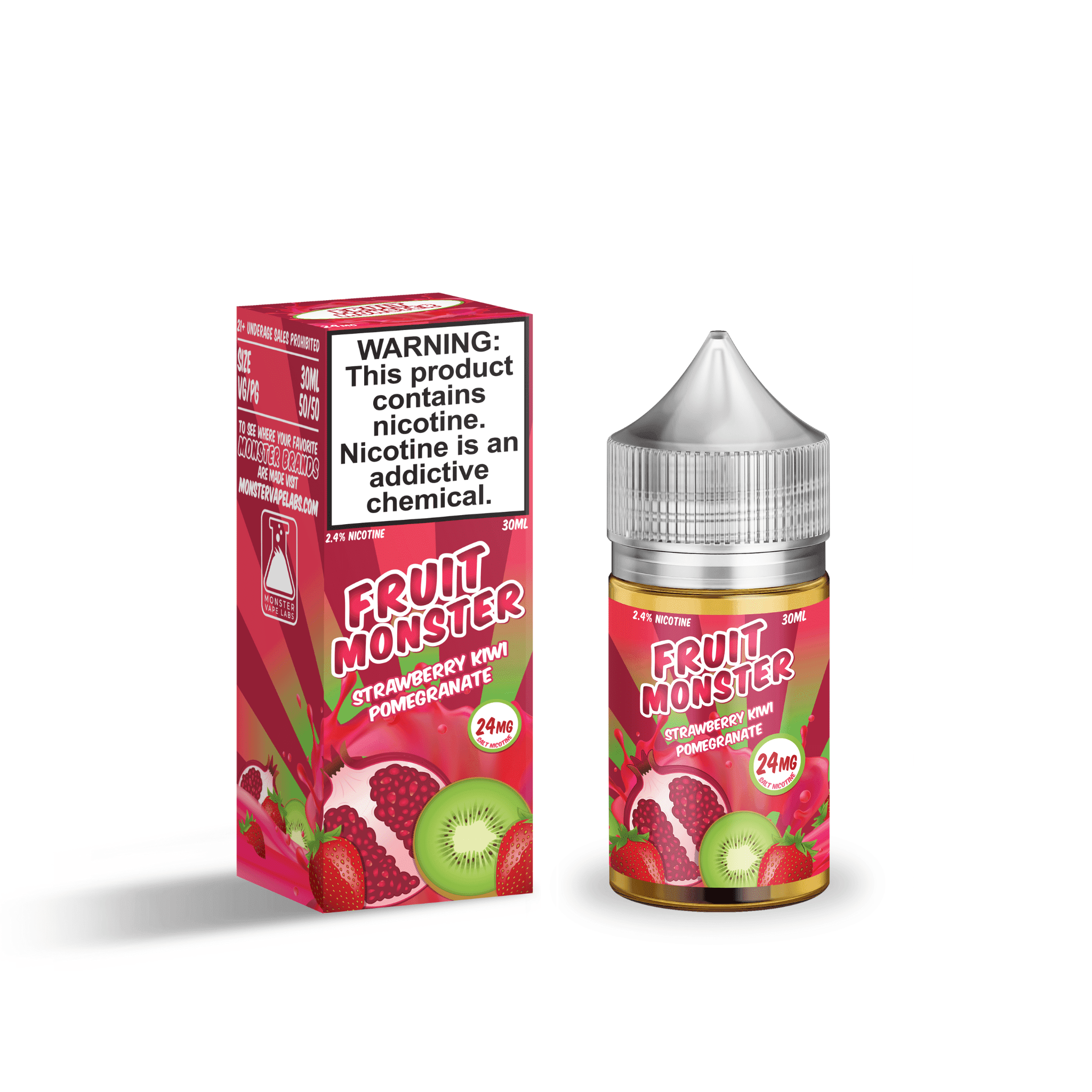 Strawberry Kiwi Pomegranate SALT - Fruit Monster - 30mL