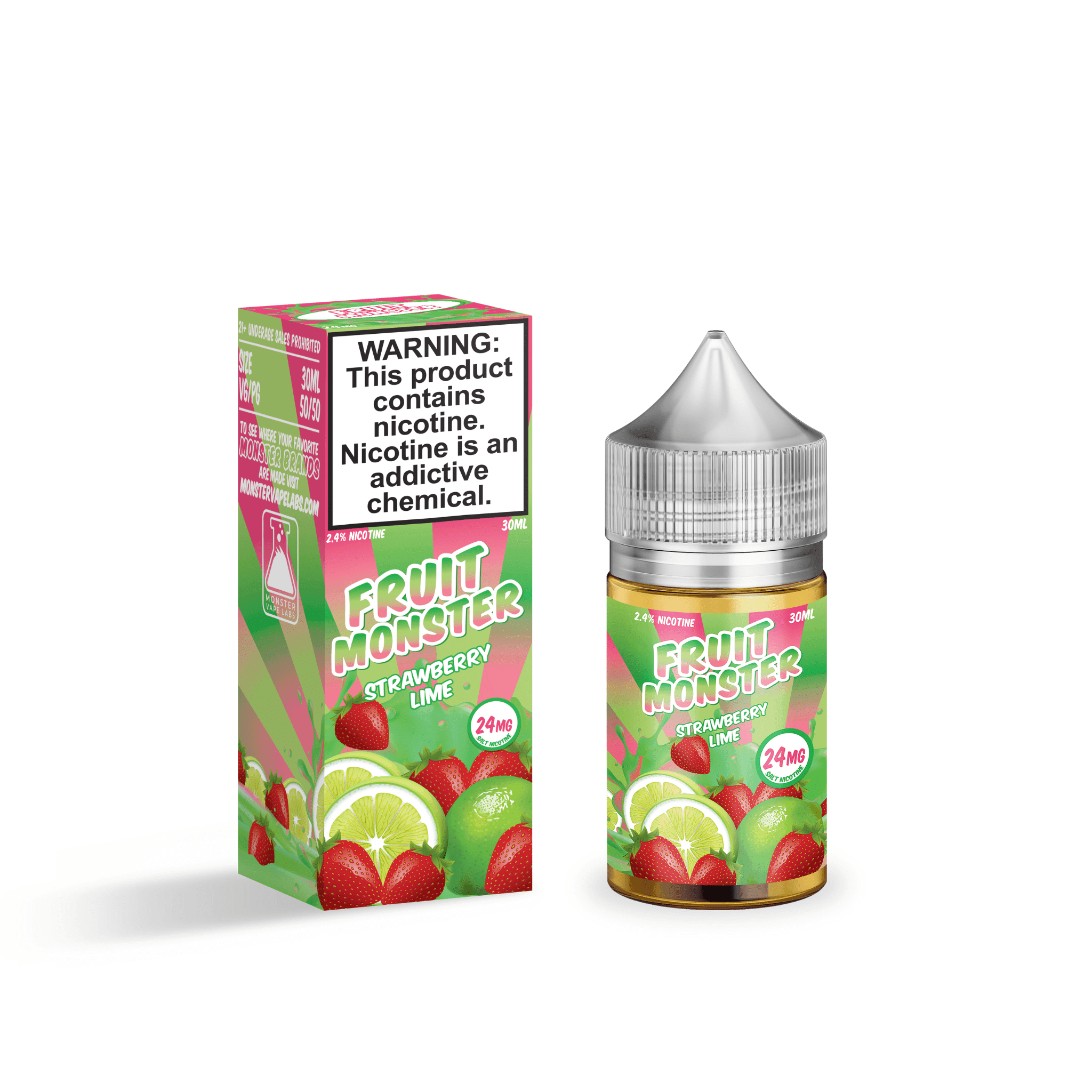 Strawberry Lime SALT - Fruit Monster - 30mL