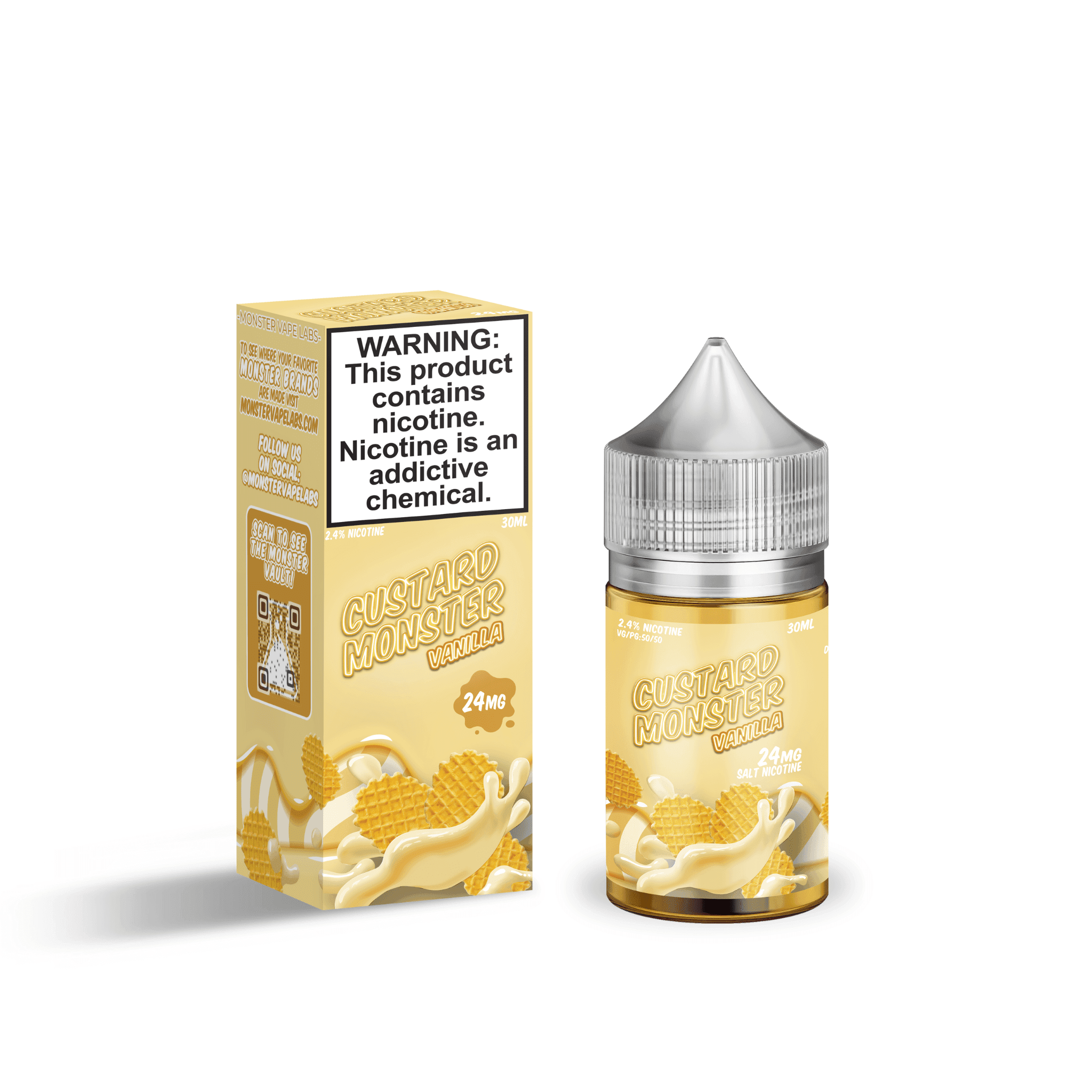 Vanilla SALT - Custard Monster - 30mL