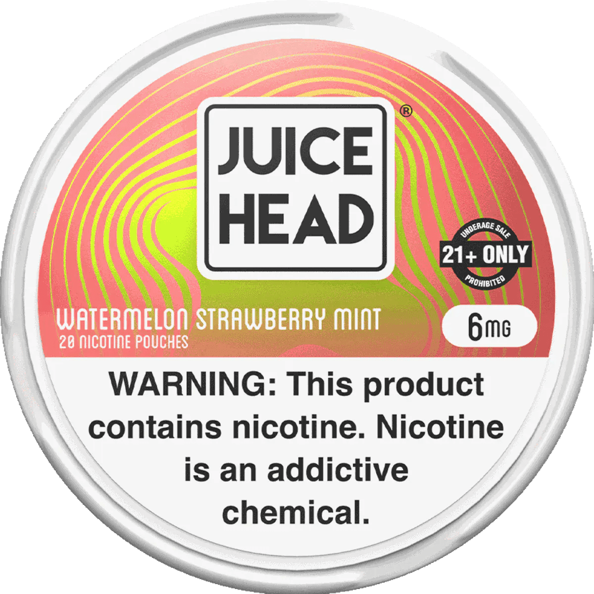 Watermelon Strawberry Mint - Juice Head Nicotine Pouches - 20ct