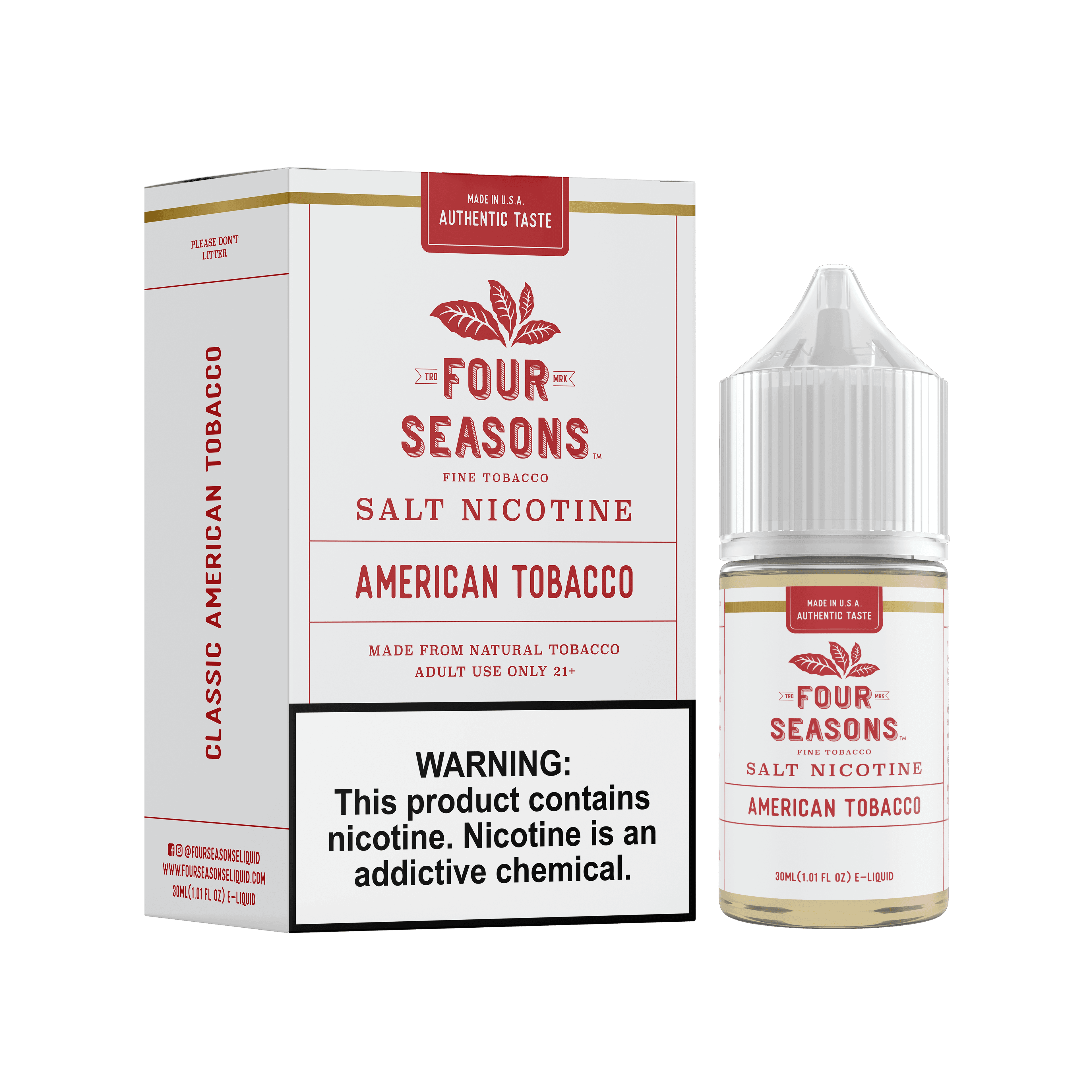 American Tobacco SALT - Four Seasons - 30mL