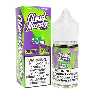 Cloud Nurdz Salt - 30mL — Apple Grape