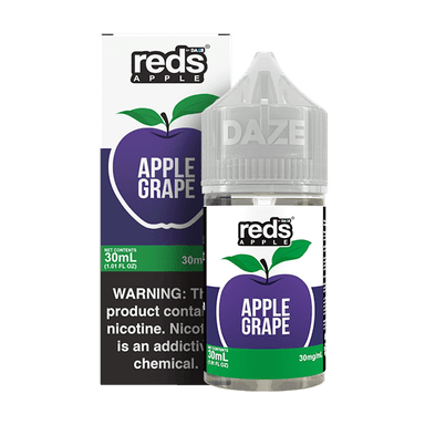 Red's Apple E-Juice by 7 Daze Salt - 30mL — Apple Grape