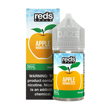 Red's Apple E-Juice by 7 Daze Salt - 30mL — Apple Mango ICED