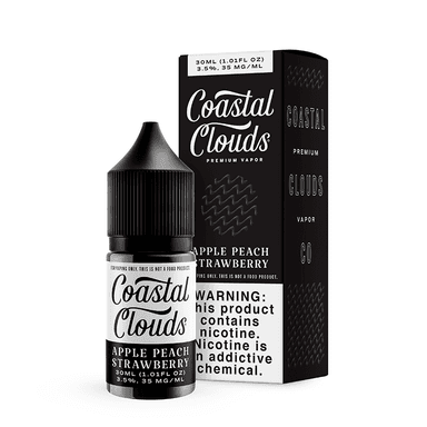 Coastal Clouds Salt - 30mL — Apple Peach Strawberry