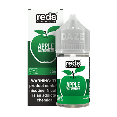 Red's Apple E-Juice by 7 Daze Salt - 30mL — Apple Watermelon