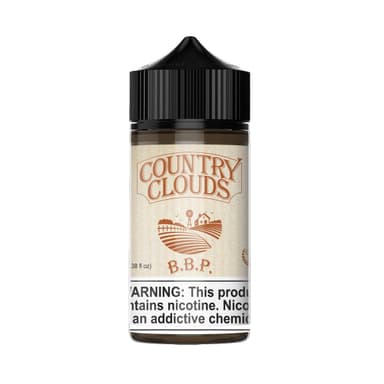 Country Clouds (Nixodine) - 100mL — Banana Bread Pudding