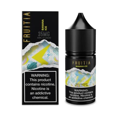 Fruitia Salt - 30mL — Banana ICE