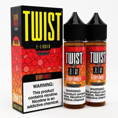 Twist E-Liquids - 120ml (60ml 2-Pack) — Berry Amber