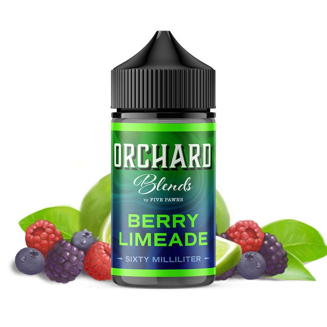 Berry Limeade e-liquid by Five Pawns featuring a blend of fresh berries and zesty lime in a 60mL bottle.