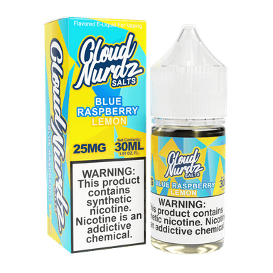 Cloud Nurdz Salt - 30mL — Blue Raspberry Lemon
