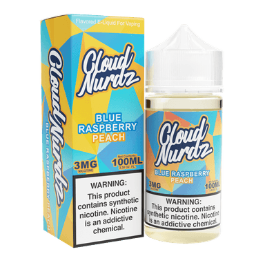 Cloud Nurdz - 100mL — Blue Raspberry Peach
