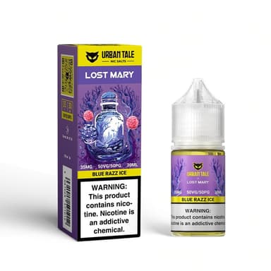 Urban Tale x Lost Mary Salt - 30mL — Blue Razz ICE