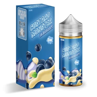 Custard Monster - 100mL — Blueberry