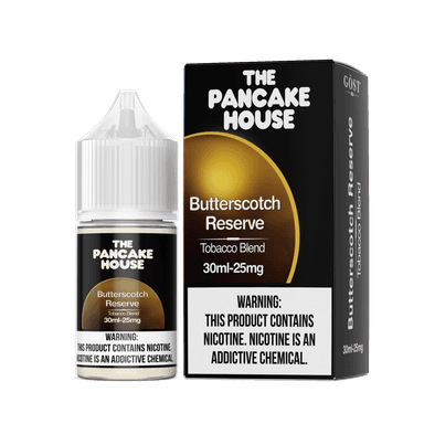 The Pancake House Salt - 30mL — Butterscotch Reserve