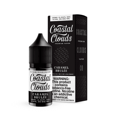 Coastal Clouds Salt - 30mL — Caramel Brulee
