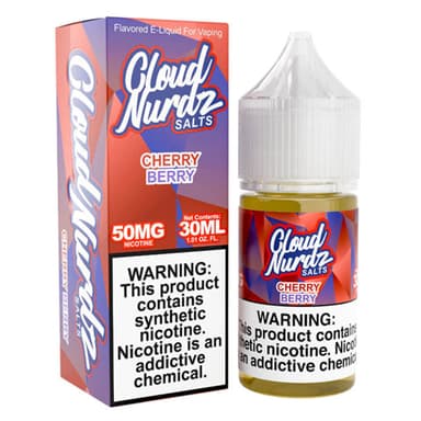 Cloud Nurdz Salt - 30mL — Cherry Berry