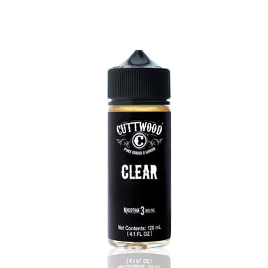 Cuttwood E-Liquids - 120mL — Clear