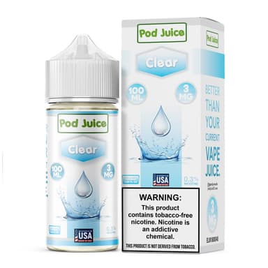 Pod Juice - 100mL — Clear