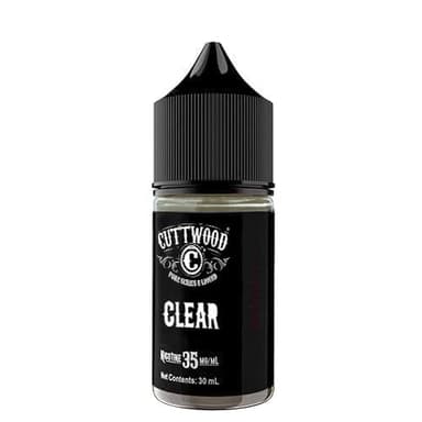 Cuttwood E-Liquids Salt - 30mL — Clear