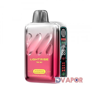 Lightrise TB 18K Disposable by Lost Vape | 5% 18ml — Strawberry Summertime
