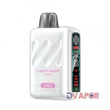 Lightrise TB 18K Disposable by Lost Vape | 5% 18ml — Hawaii Rainbow