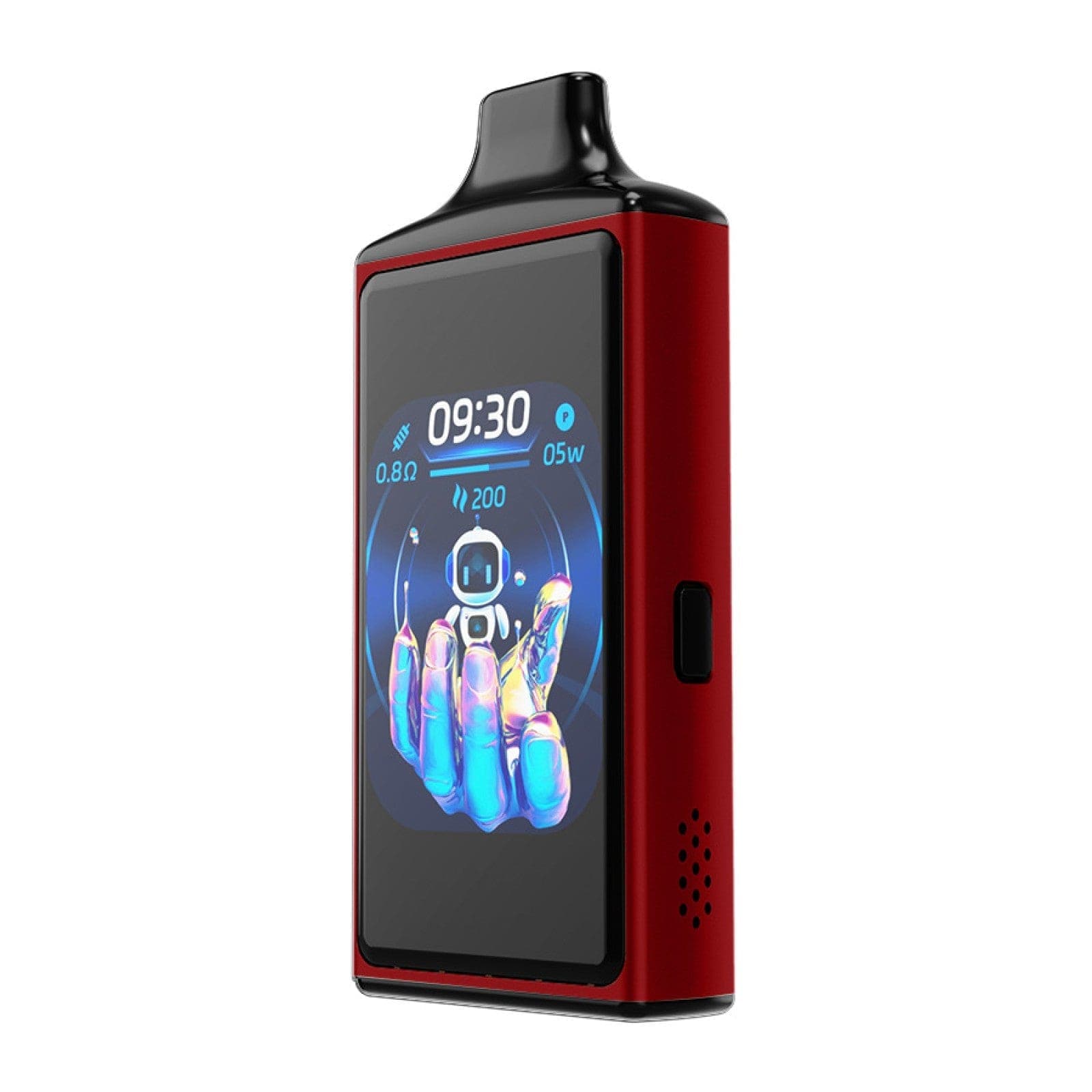 CraftBox V-Pod S Pod System hardware with sleek design and compact size, featuring its mouthpiece and button controls.