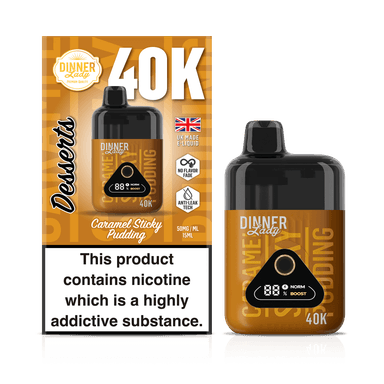 Dinner Lady Desserts 40K Disposable — Caramel Sticky Pudding
