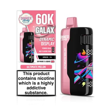 Dinner Lady Galax 60K Disposable — Ultimate Melon