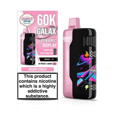 Dinner Lady Galax 60K Disposable — Cherry Strazz